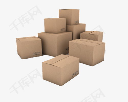 一堆纸箱素材图片免费下载 高清产品实物png 千库网 图片编号4967355